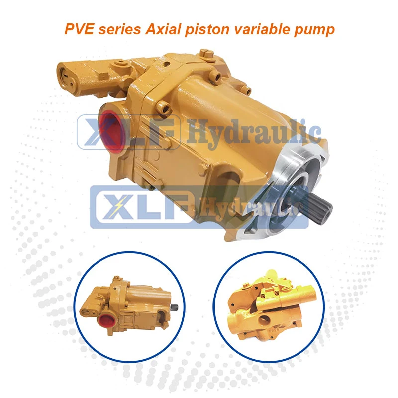 Rexroth Pve Axial Variable Kolben Zweikolbenpumpe für Crawler -Bagger