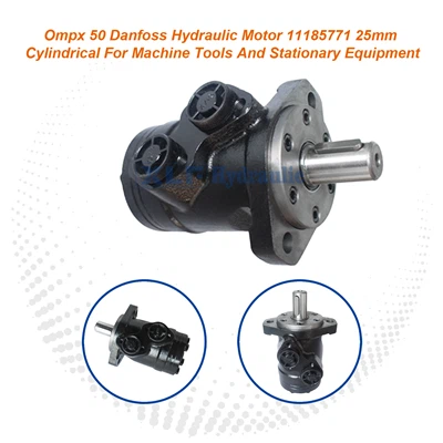 Danfoss Ompx 50 Hydraulikmotor - 11185771 25mm Zylindrische Welle für Werkzeugmaschinen