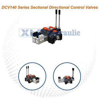 DCV140 Serie Sectional Directional Hydraulikpumpe Steuerventil